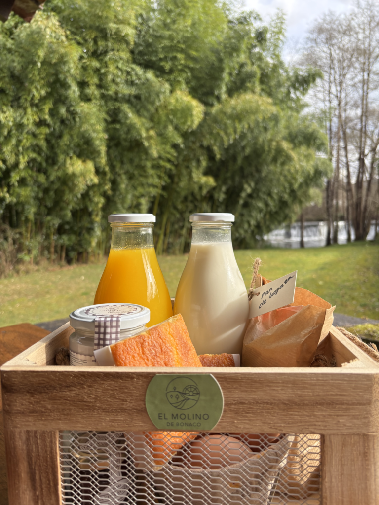 Cesta desayuno
